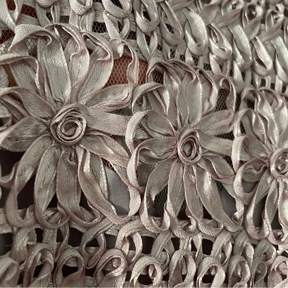 JS Collections Cutout Back Soutache Gown in Pink Sz 14 - Picture 13 of 16